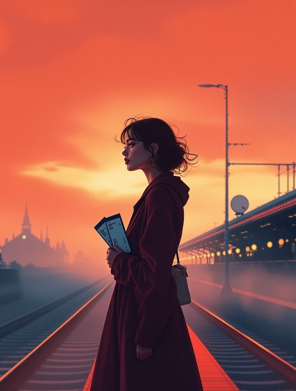 影片《距离练习》海报，发生在上海的都市情感剧作品